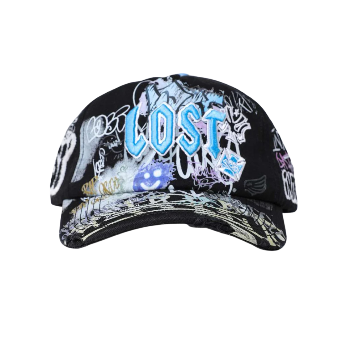 Lost Intricacy 'NY Canvas' Black Cap