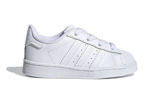 adidas Superstar EL I Triple White (Toddler) - EF5397