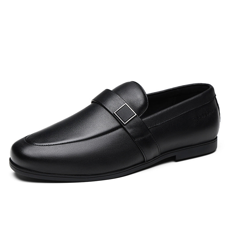 British-style Summer Trendy Casual Leather Shoes For Men