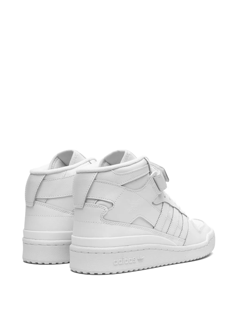 Forum Mid White Sneakers