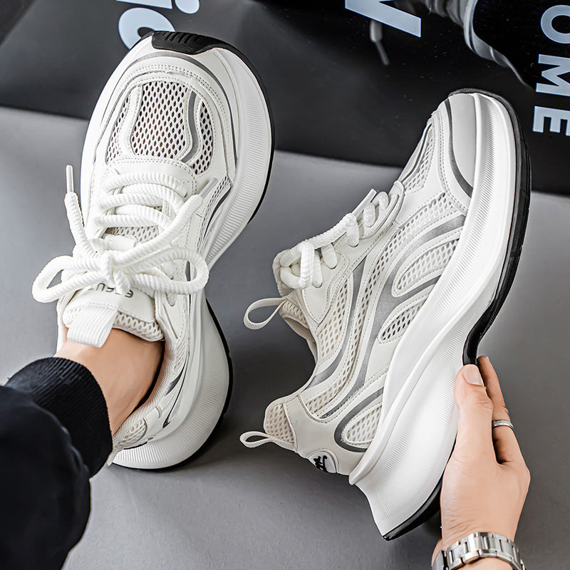 Retro Mens Running Shoes Comfortable And Breathable Casual Sportswear
