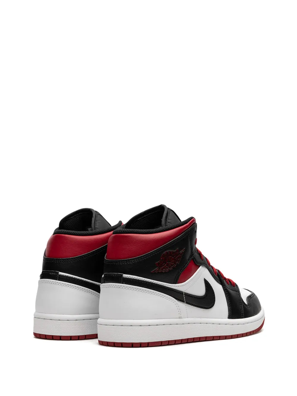 1 Mid Gym Red/Black Toe Sneakers