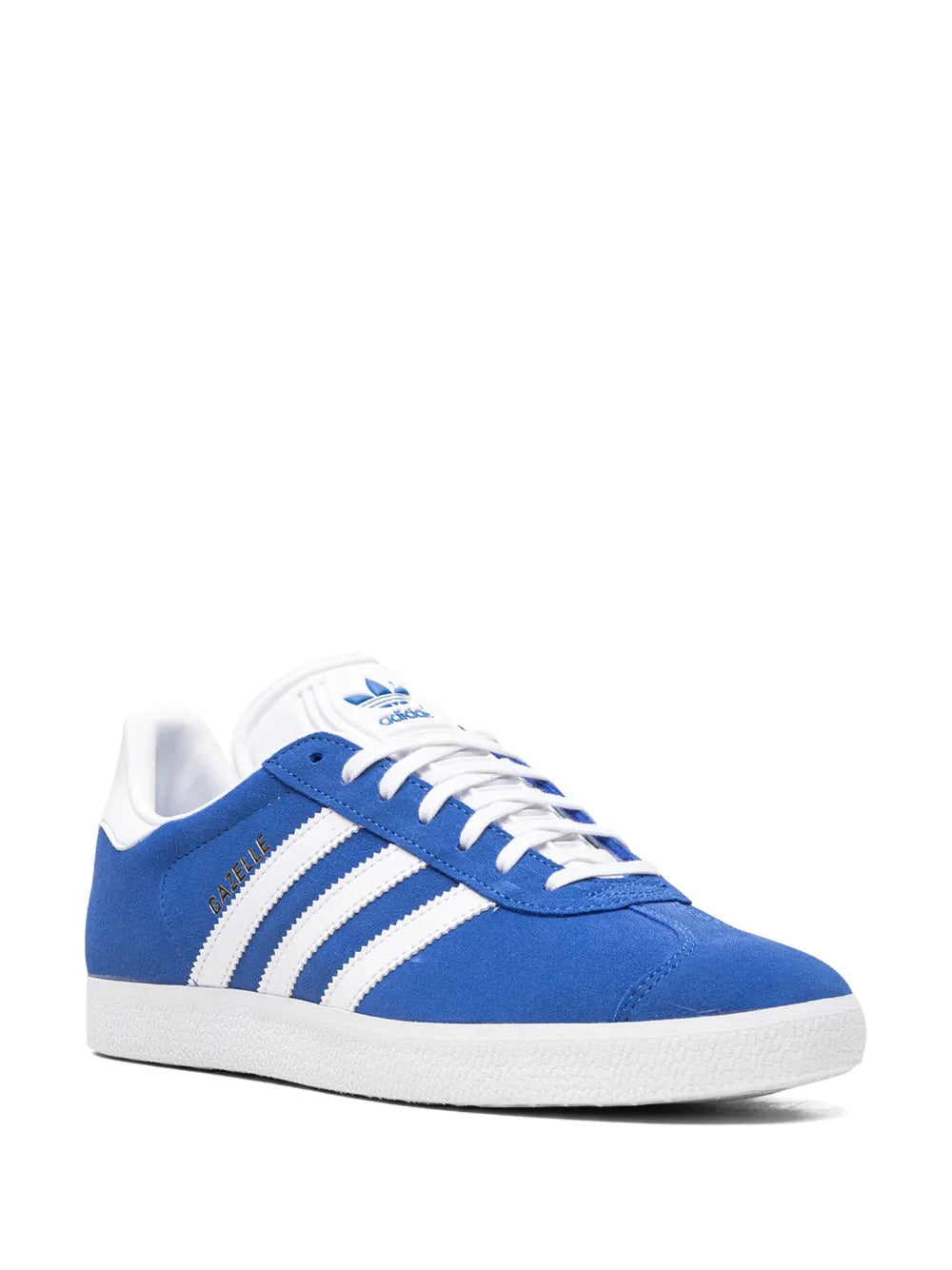 Gazelle Blue/Cloud White/Gold Metallic Sneakers