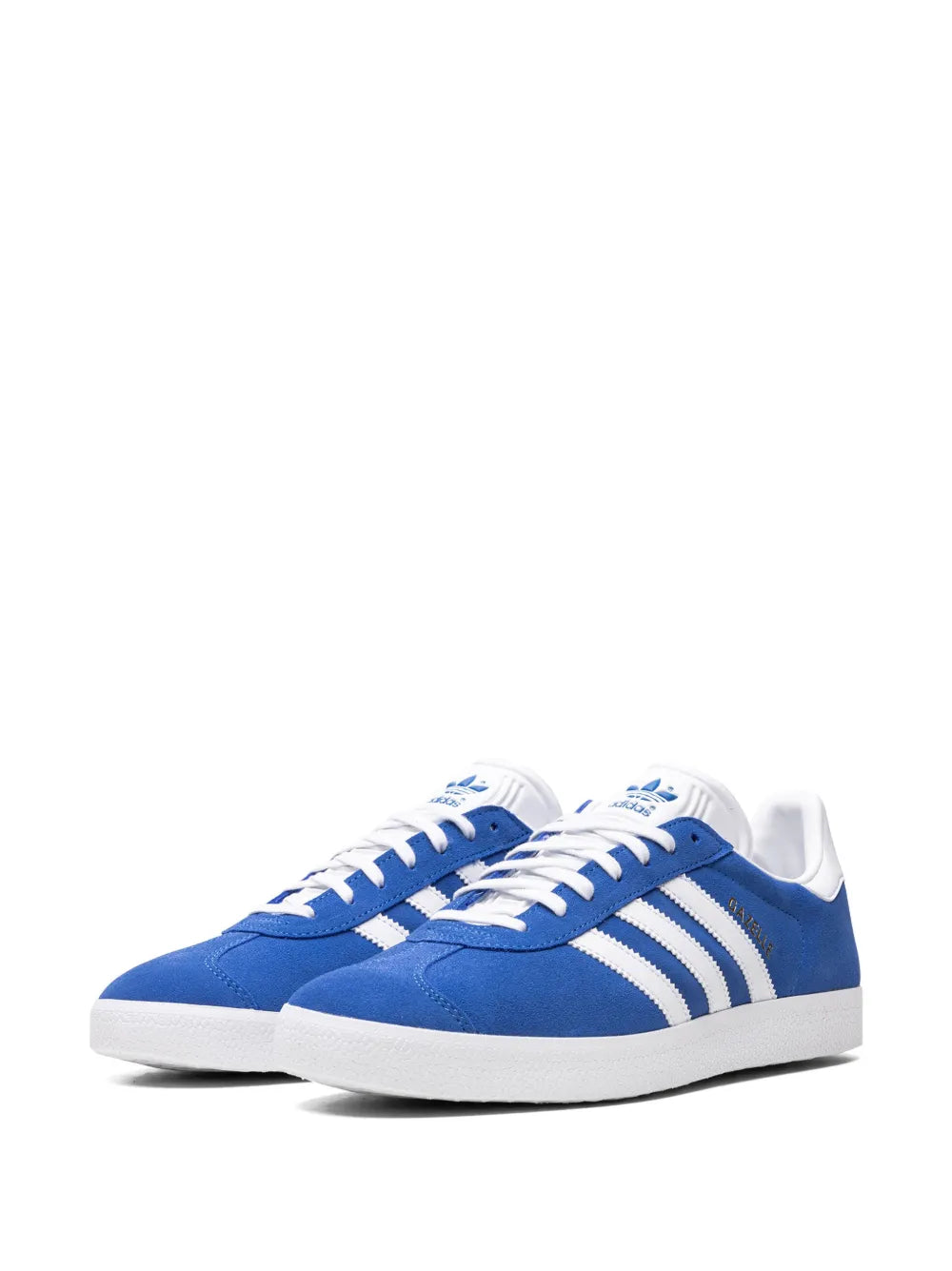 Gazelle Blue/Cloud White/Gold Metallic Sneakers