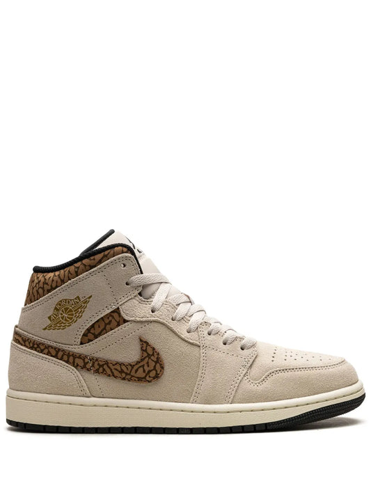 1 Mid Brown Elephant Sneakers