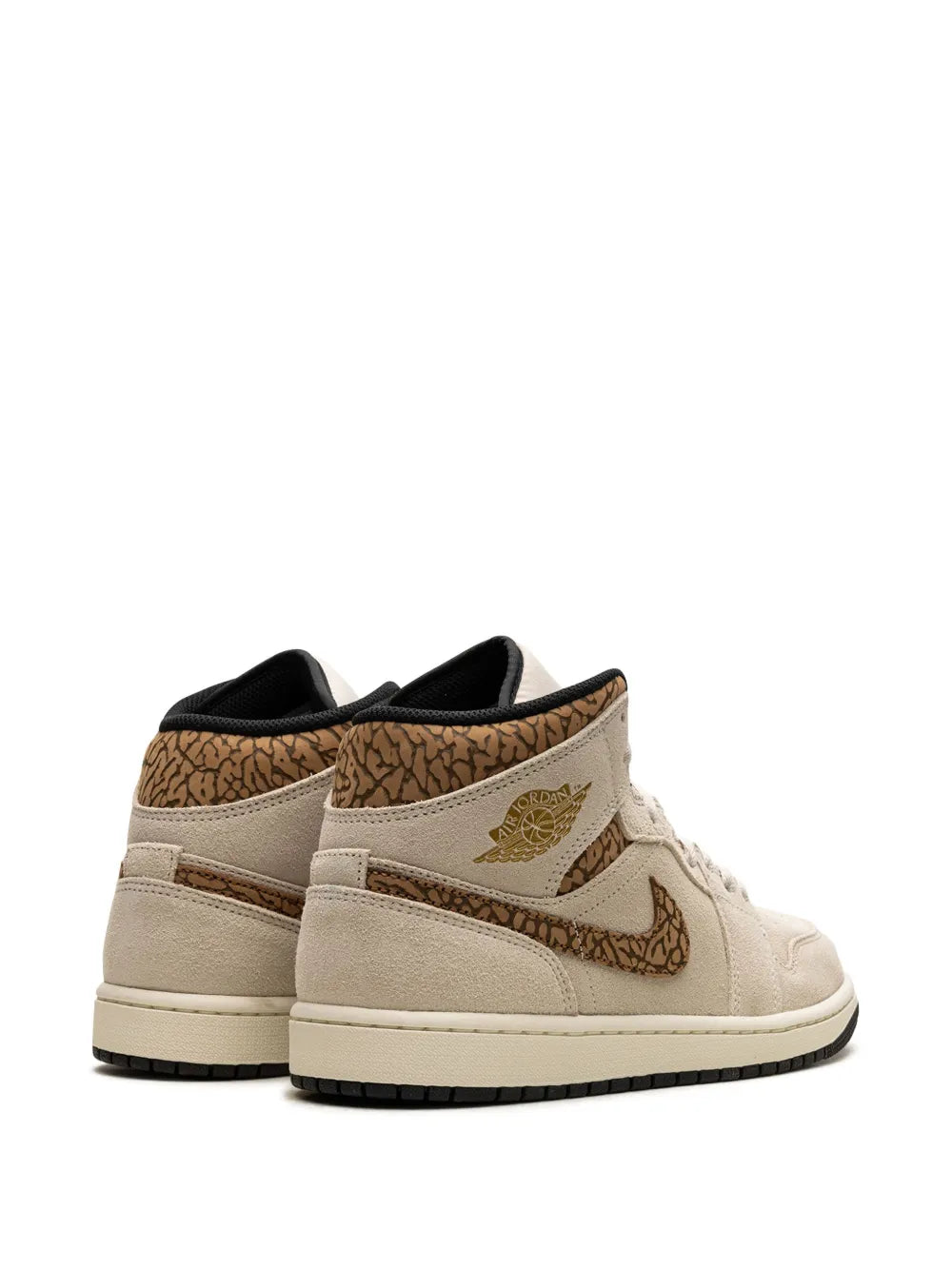 1 Mid Brown Elephant Sneakers