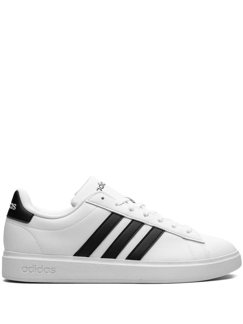 Grand Court 2.0 White Black Sneakers