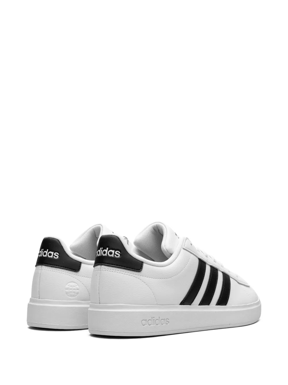 Grand Court 2.0 White Black Sneakers