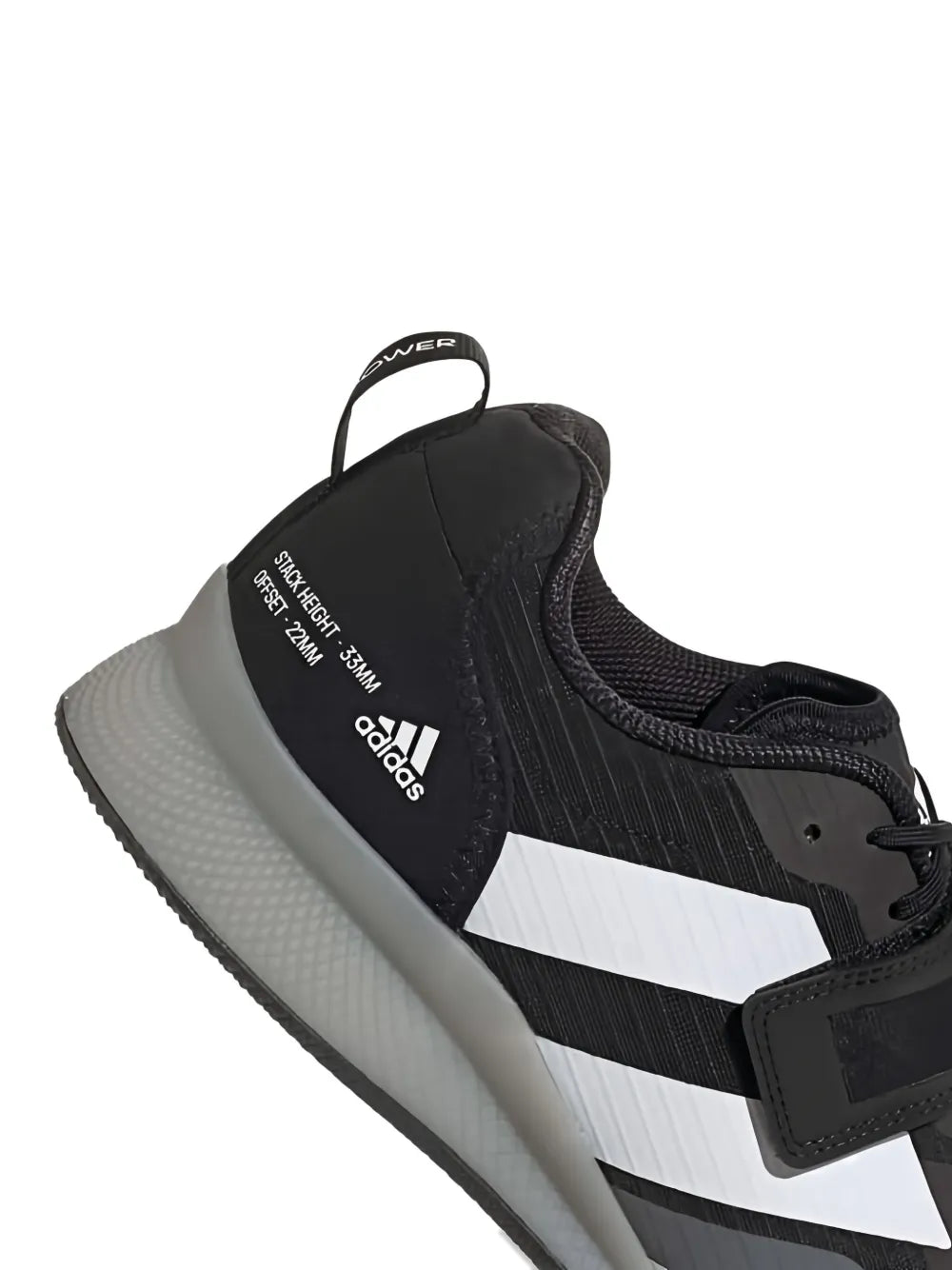 Adipower Weightlifting 3 Black/White/Grey Sneakers
