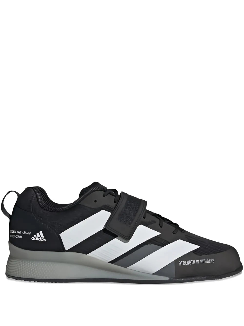 Adipower Weightlifting 3 Black/White/Grey Sneakers