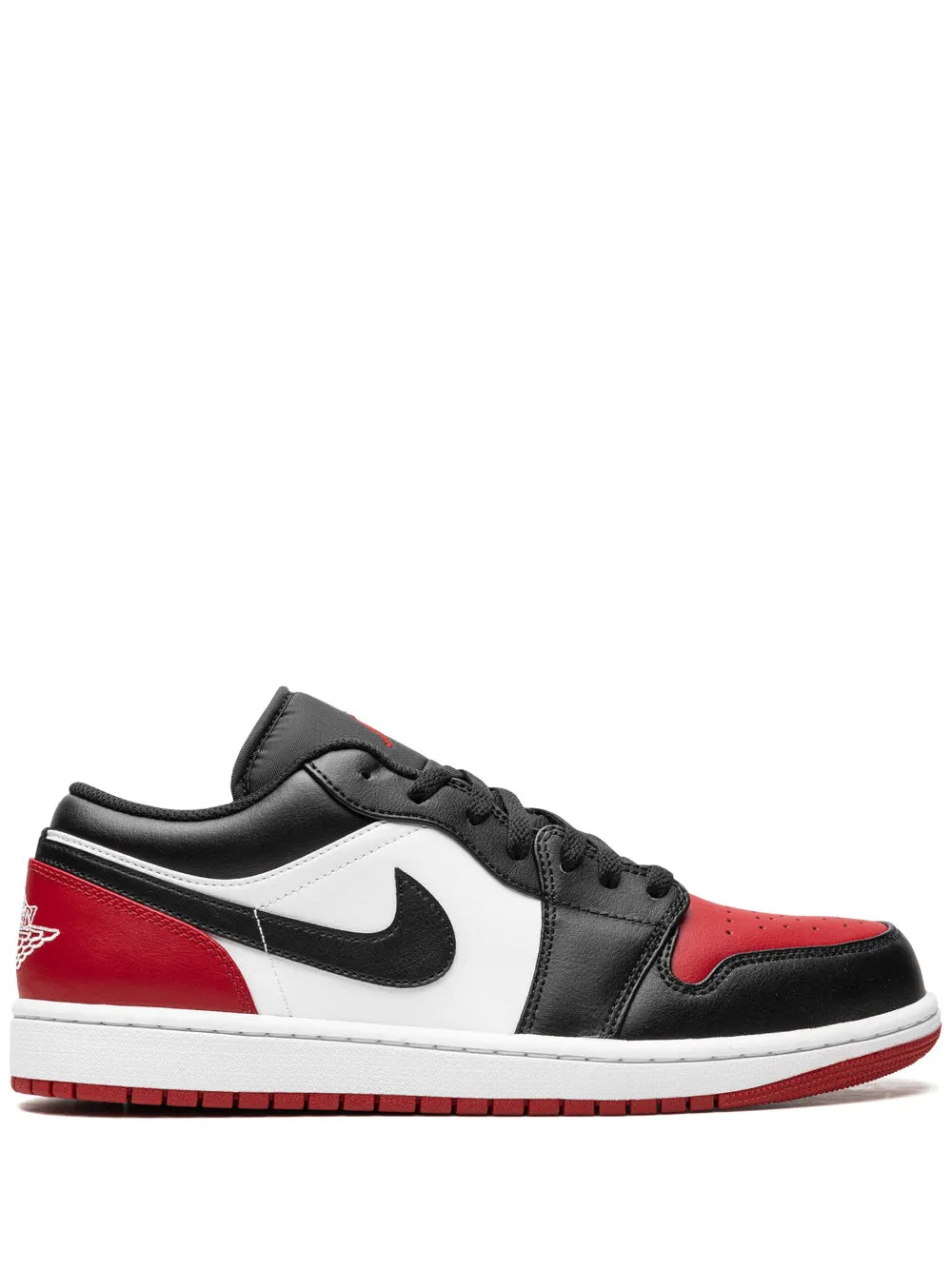 1 Low Bred Toe Sneakers