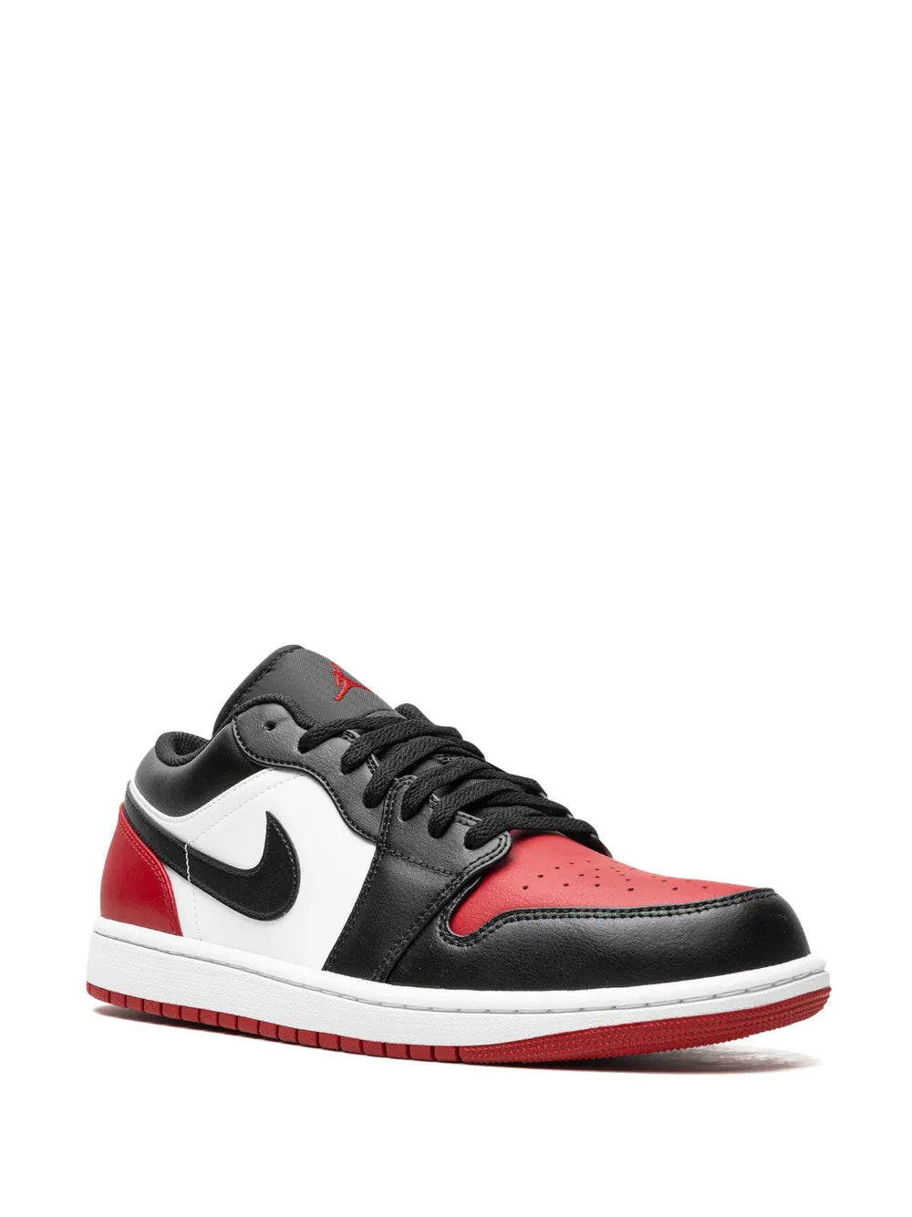 1 Low Bred Toe Sneakers