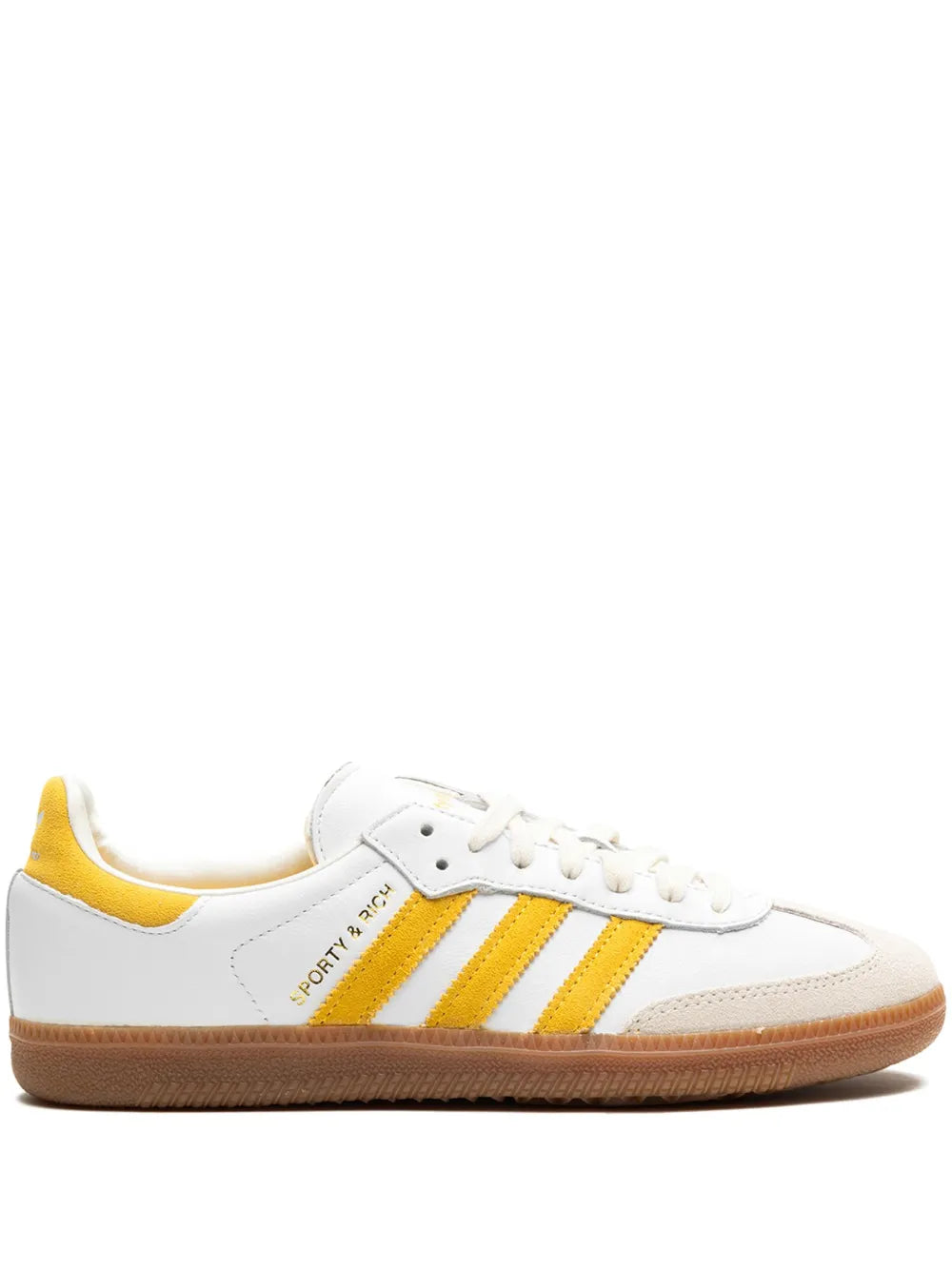 Samba Og Sporty & Rich - White Bold Gold Sneakers