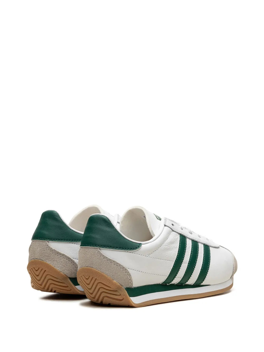 Country White/Green Sneakers