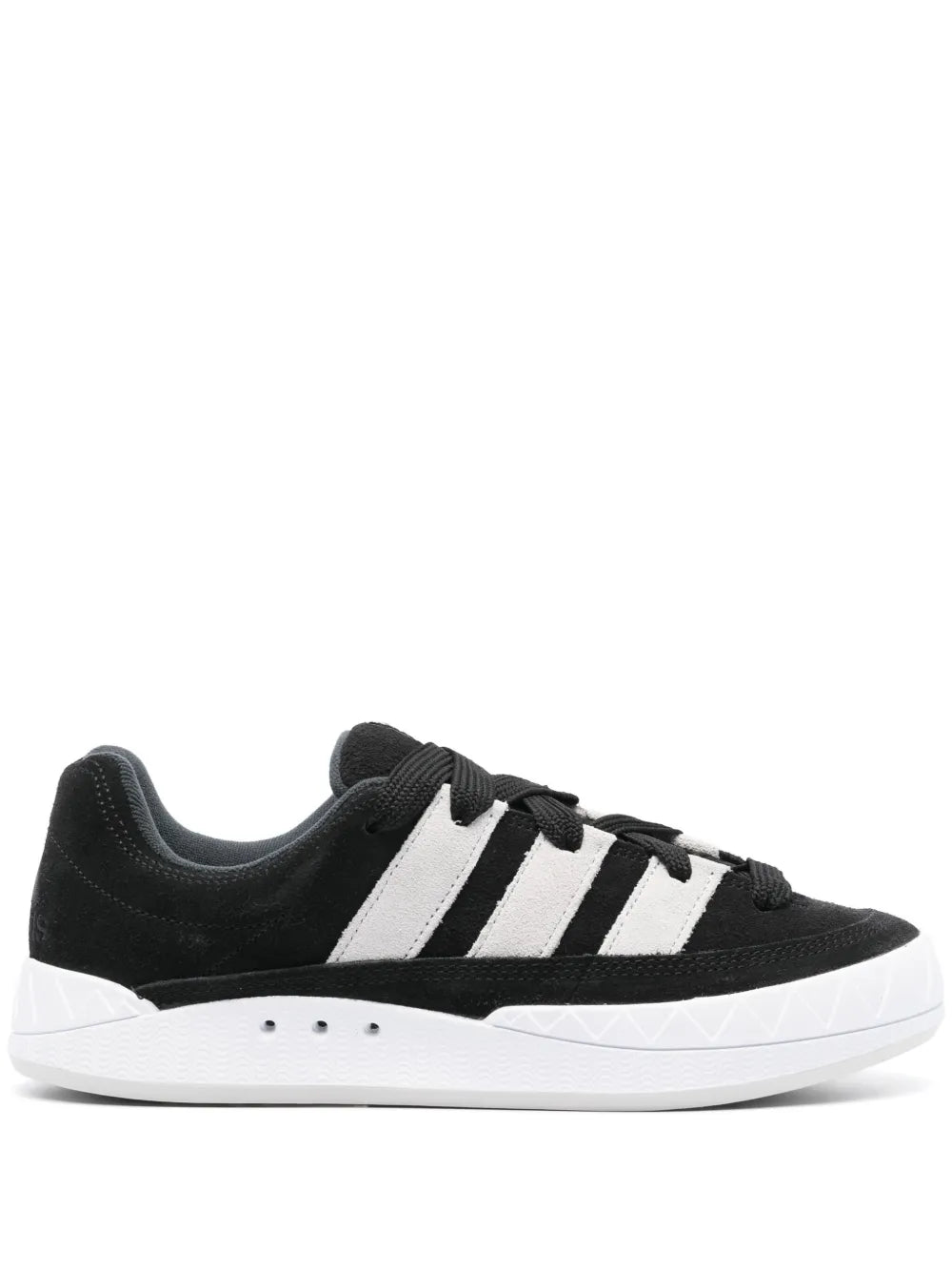 Adimatic Embroidered-Logo Sneakers