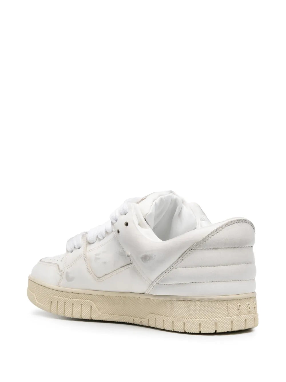Vintage Dirty Leather Sneakers