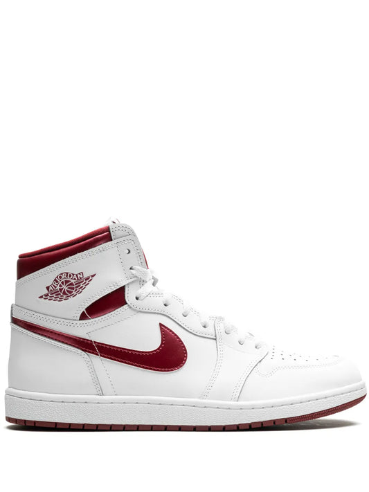 1 High 85 Metallic Burgundy Sneakers