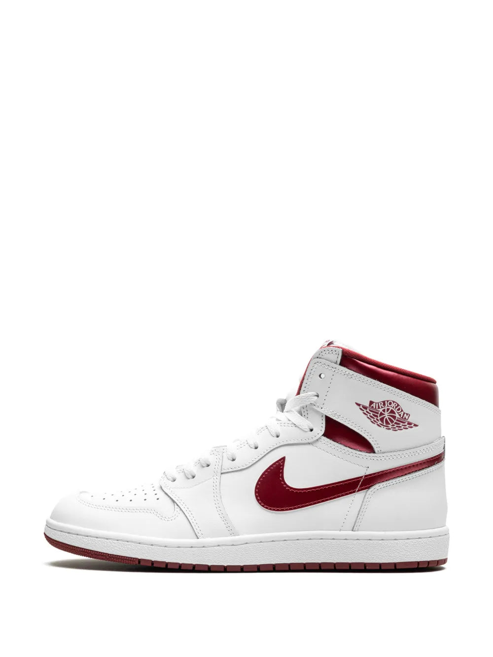 1 High 85 Metallic Burgundy Sneakers