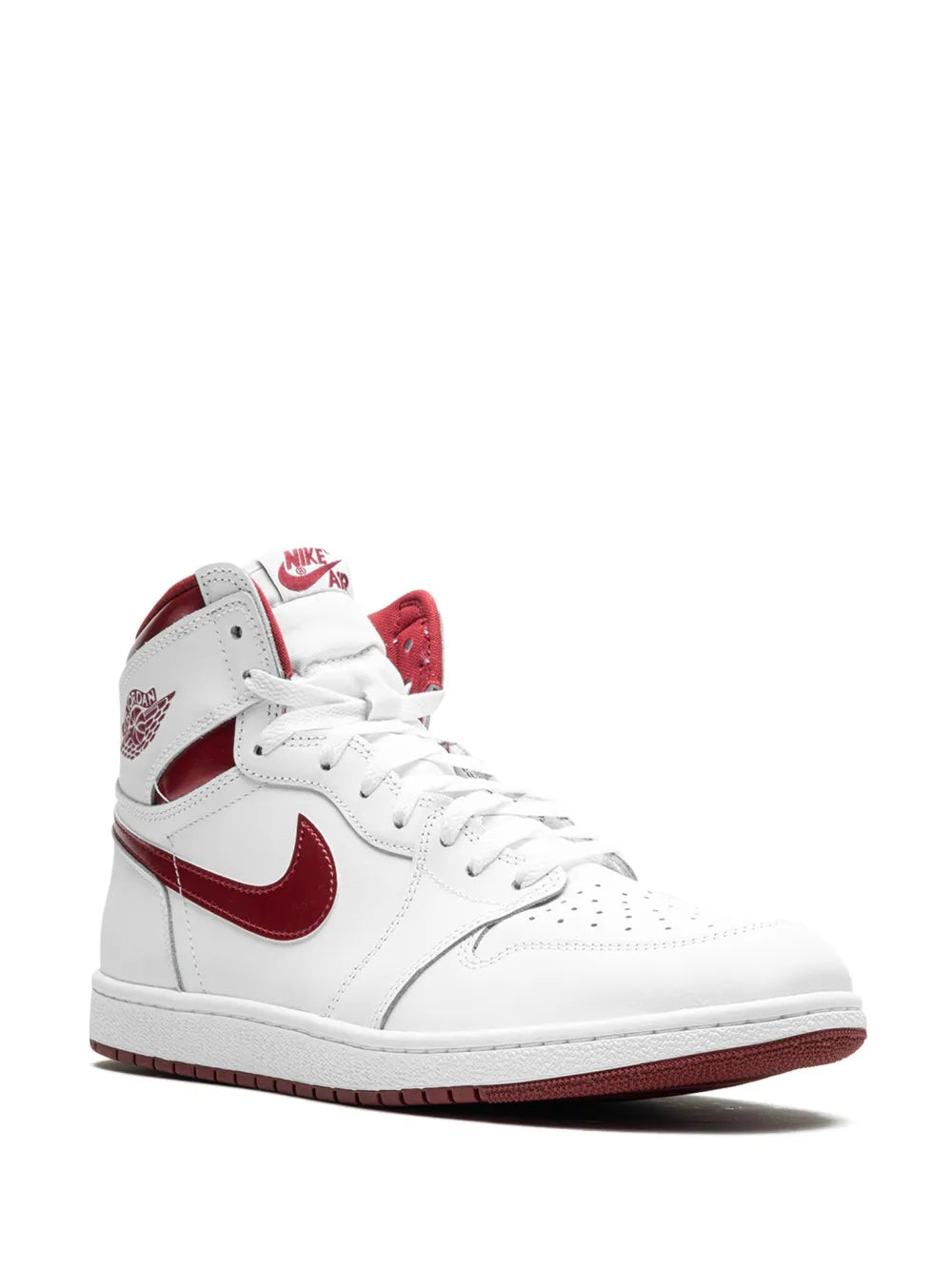 1 High 85 Metallic Burgundy Sneakers