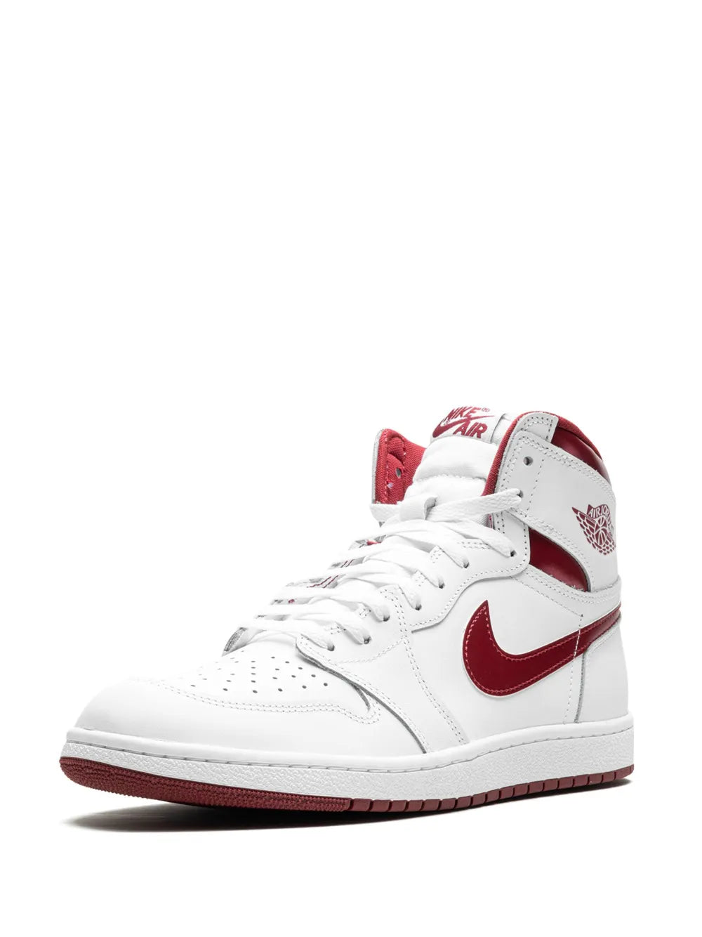 1 High 85 Metallic Burgundy Sneakers