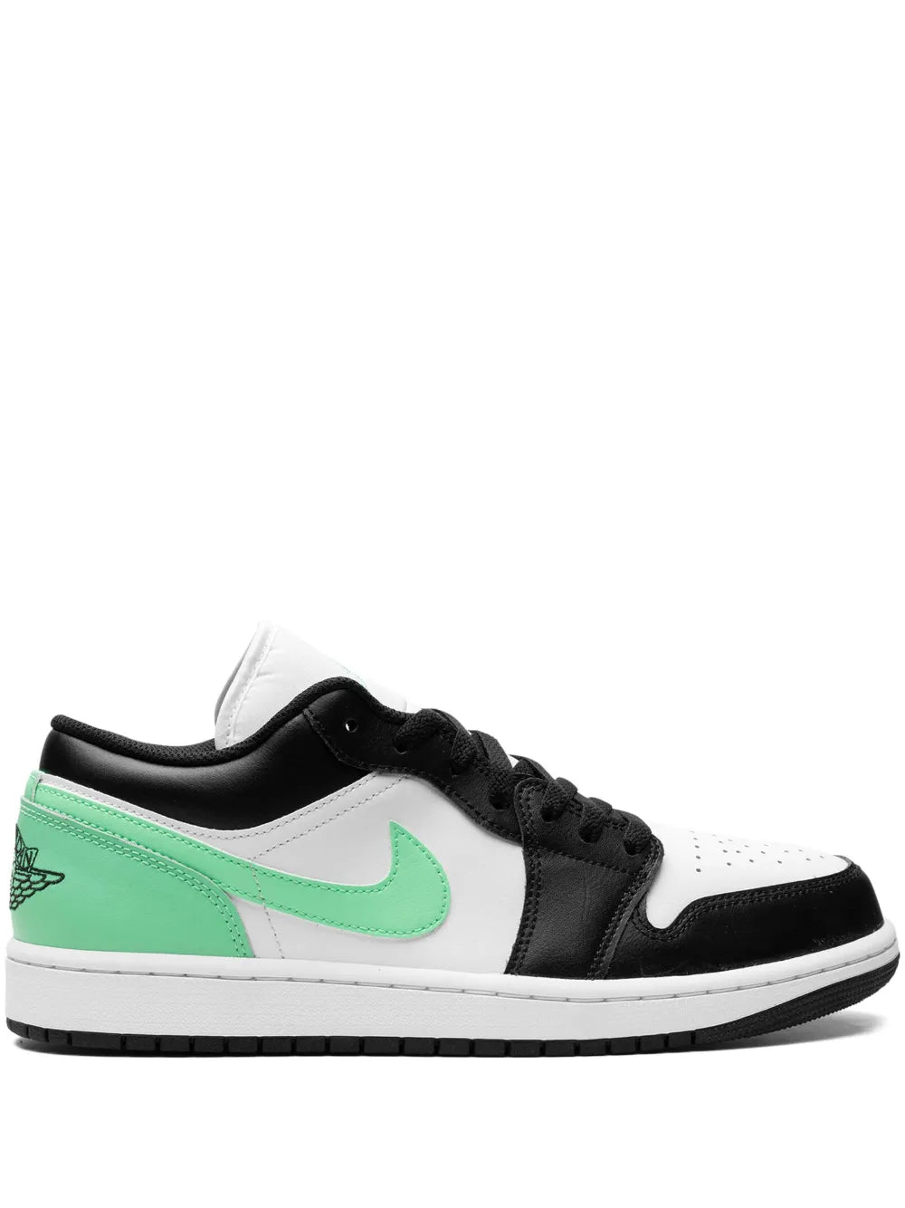 1 Low Green Glow Sneakers