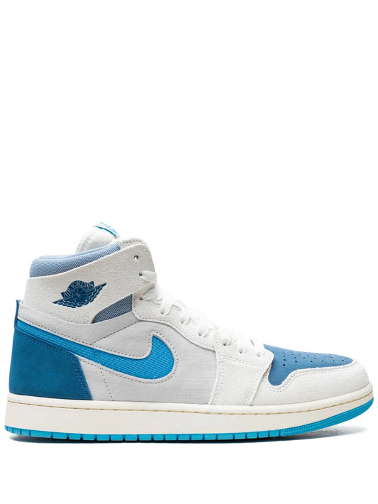 1 High Zoom Air Cmft 2 Dark Powder Blue Sneakers