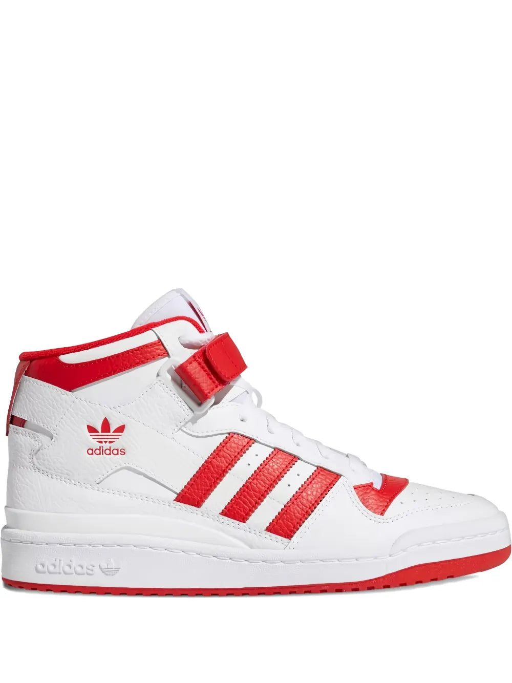 Forum Mid White Sneakers
