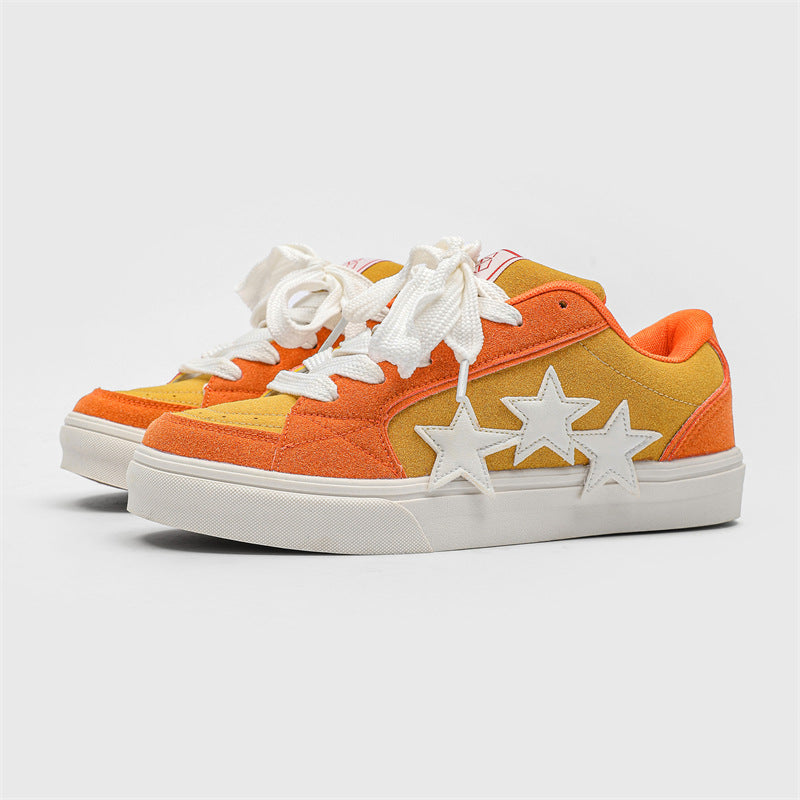 Versatile, Lightweight And Comfortable Star-patterned Sneakers For Sports