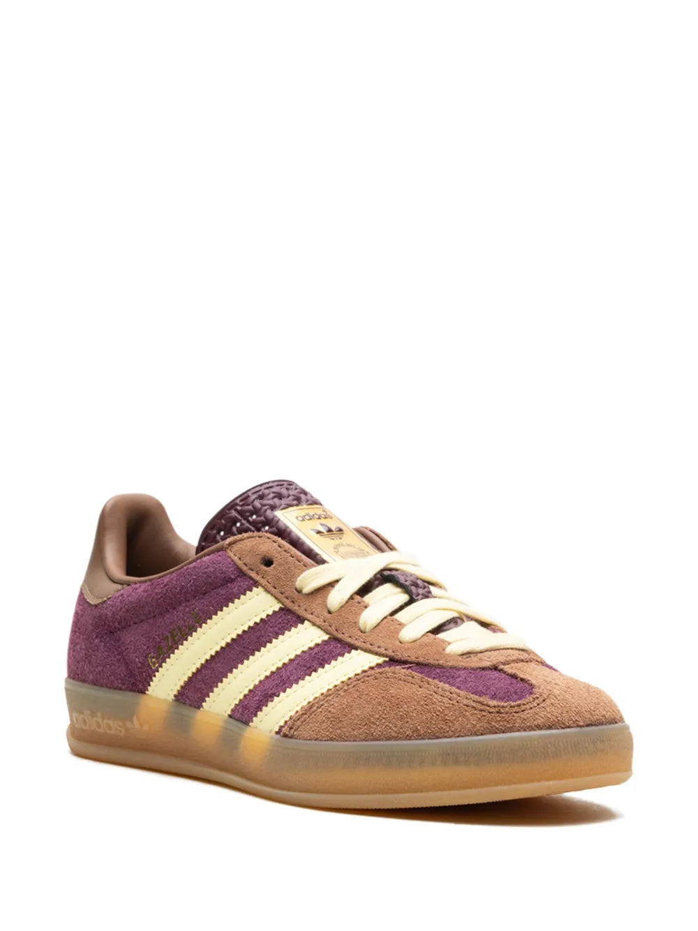Gazelle Indoor Maroon/Almost Yellow/Preloved Brown Sneakers
