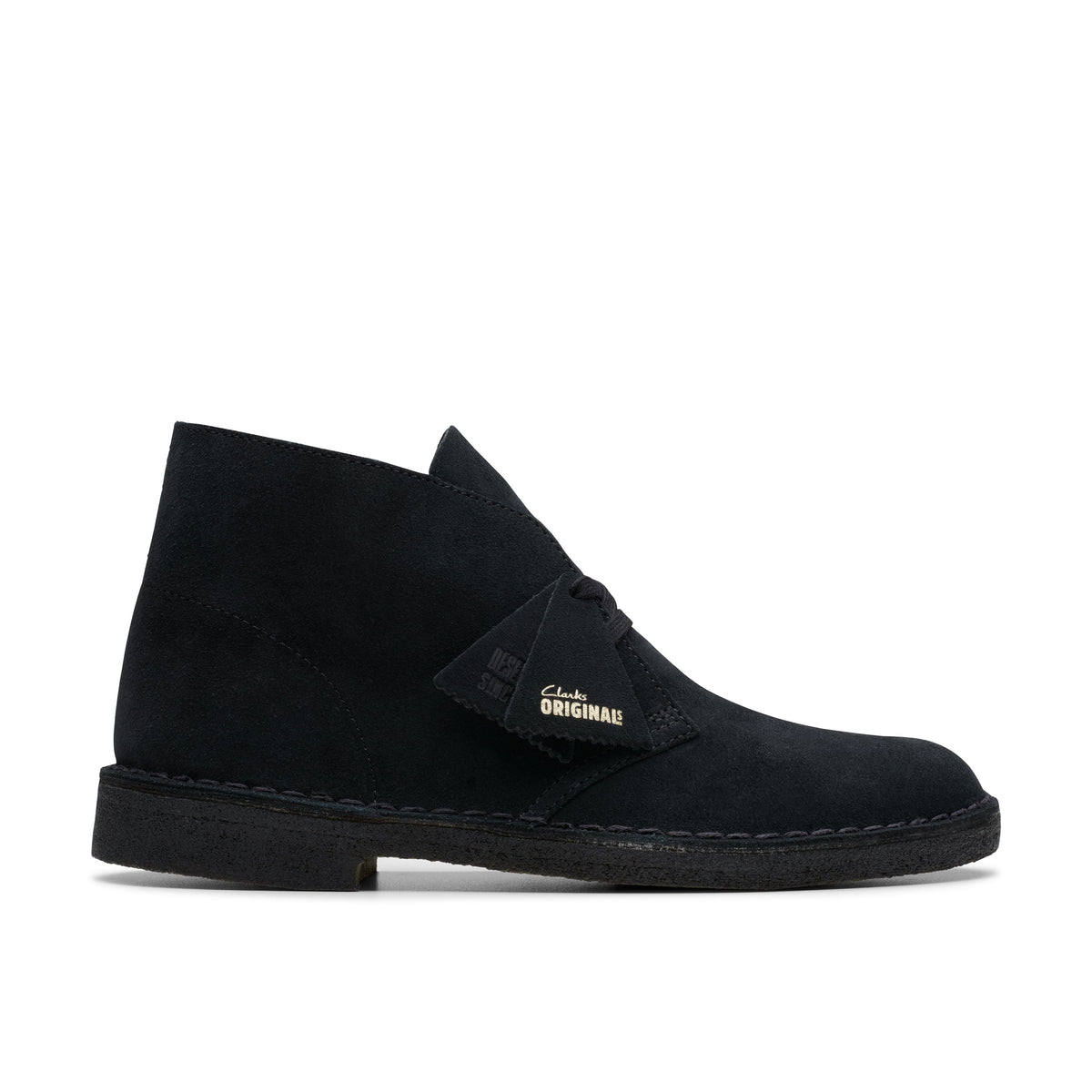 Clarks Desert Boot Black Sde - Men's
