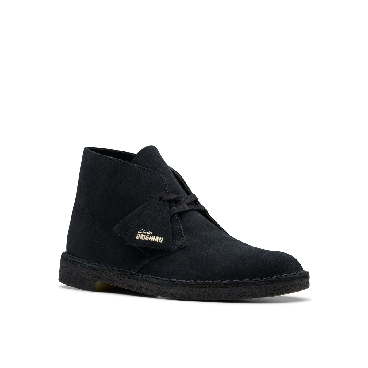 Clarks Desert Boot Black Sde - Men's