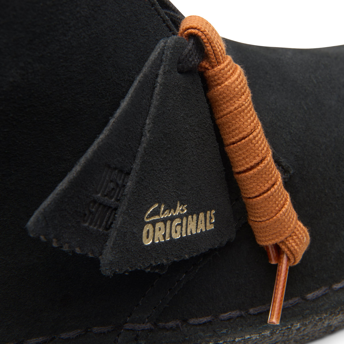 Clarks Desert Boot Black Sde - Men's
