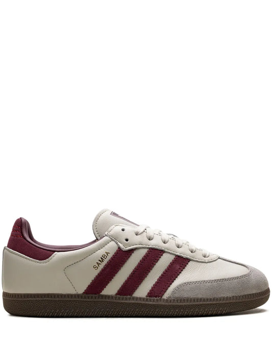 Samba Og Putty Grey Maroon Sneakers