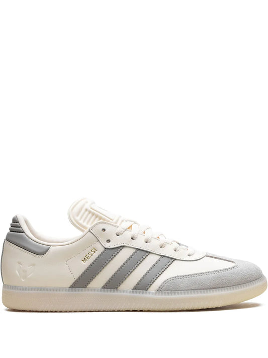 Samba Lionel Messi - Cream White/Light Brown/Metallic Gold Sneakers