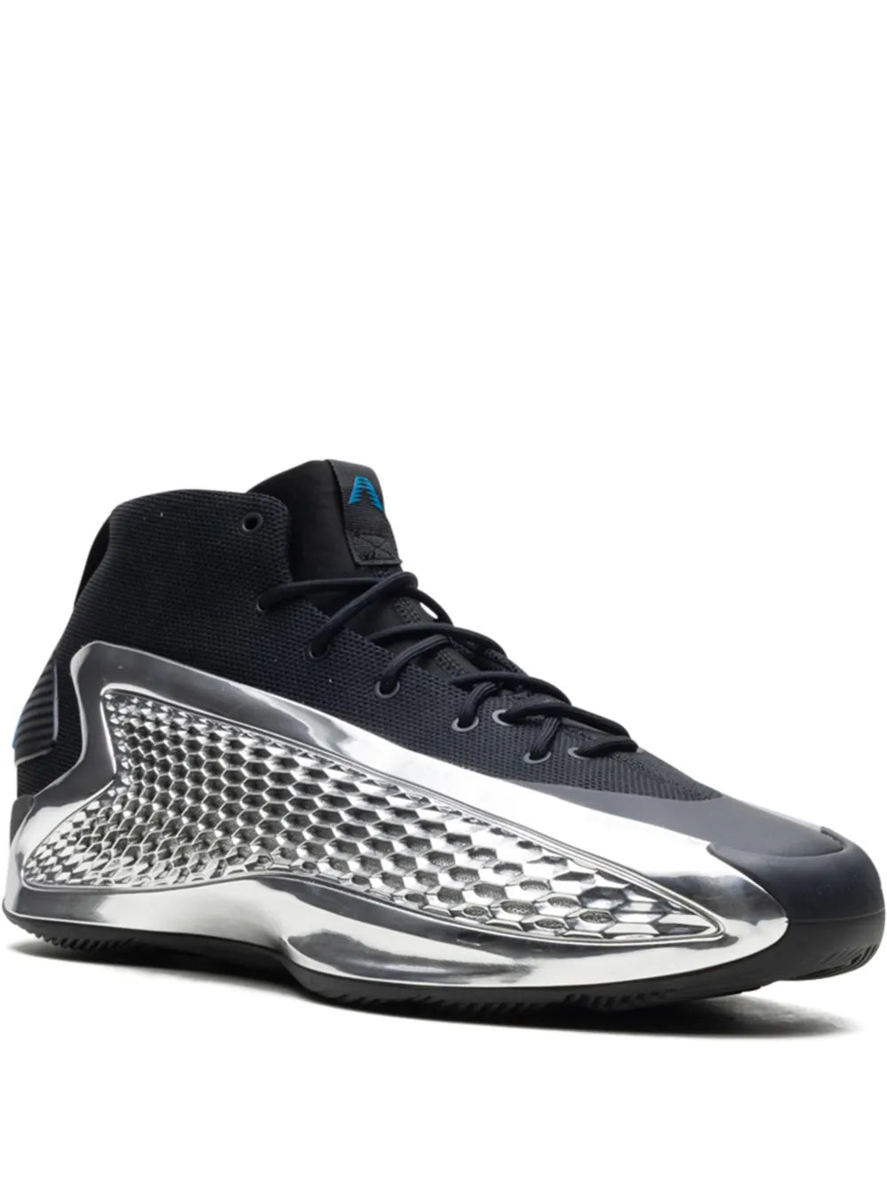 Ae 1 Mid Silver Metallic Sneakers