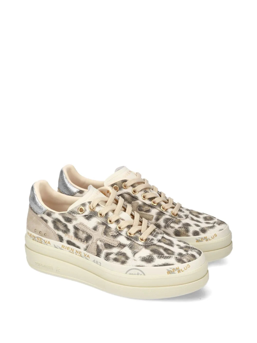 Premiata Leopard-Print