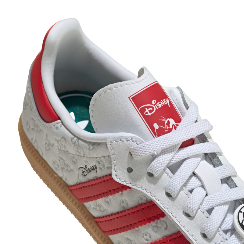 adidas Disney Samba OG Comfort Closure Elastic Lace Shoes - Youth Sneakers
