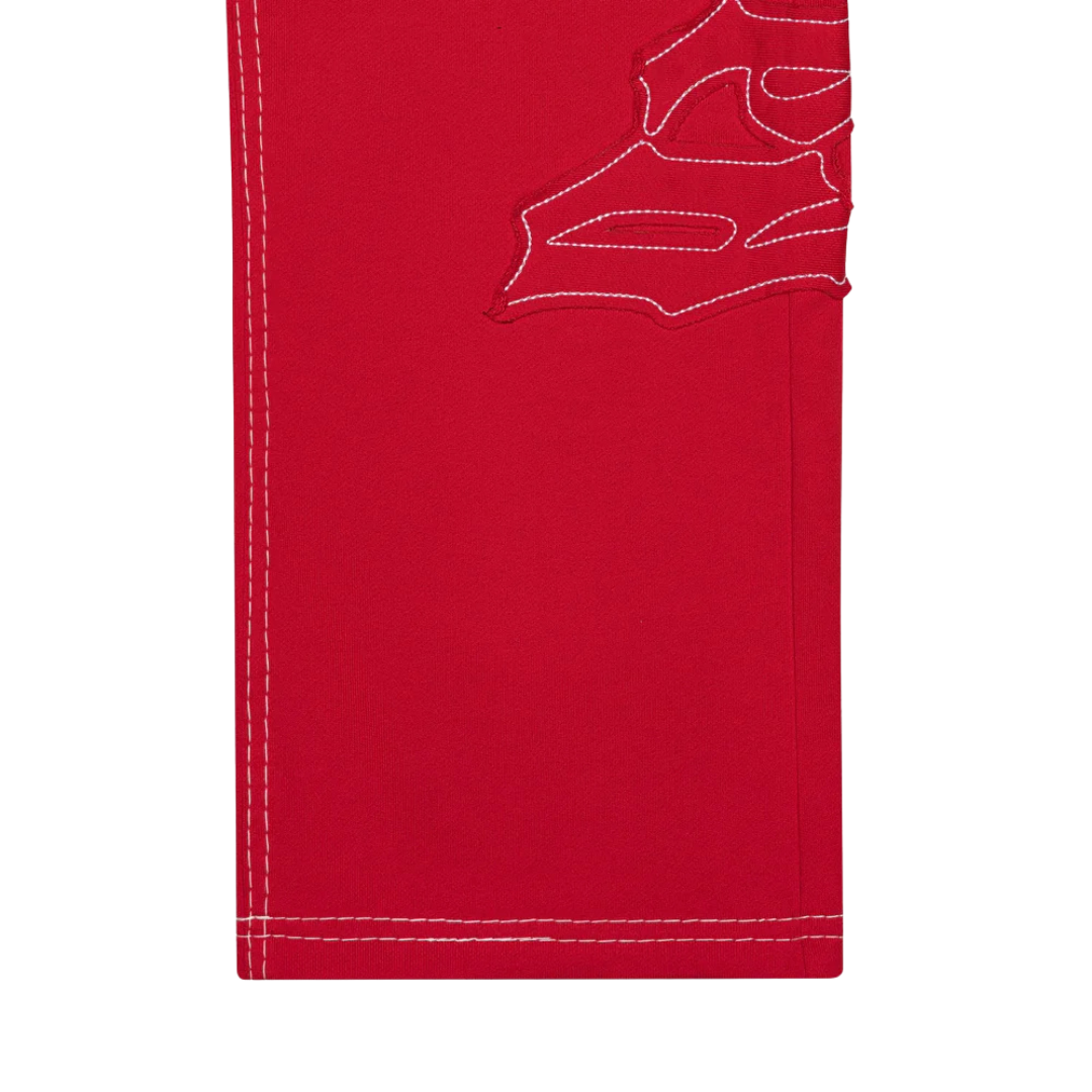 Godspeed 'Stitched' OG Logo Red Sweats