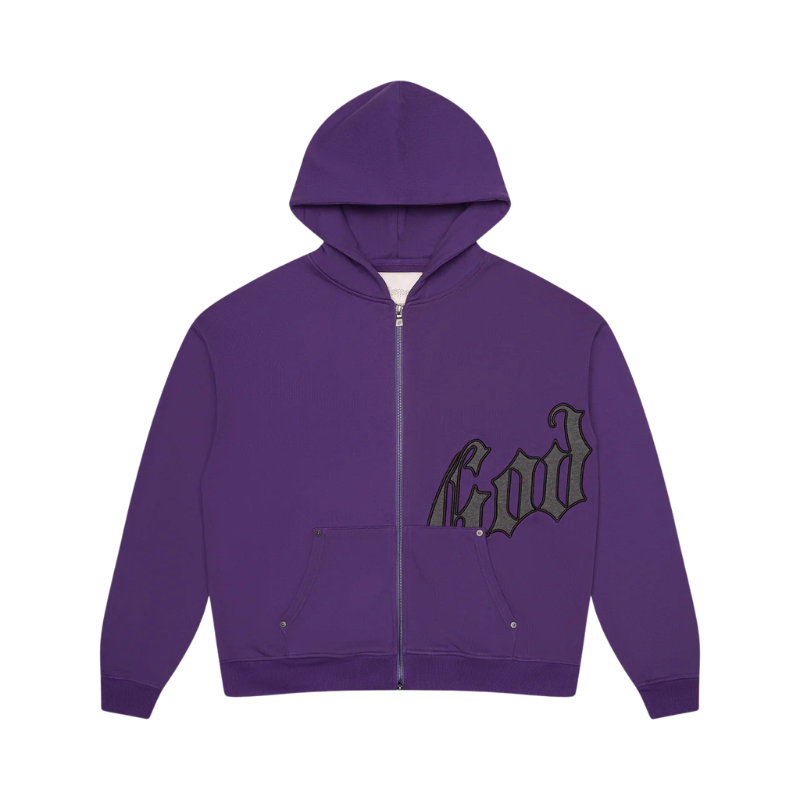 Godspeed OG Logo Purple & Grey Sweats