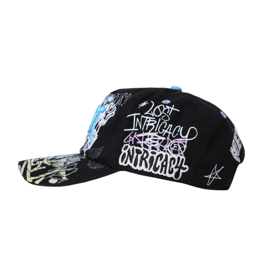 Lost Intricacy 'NY Canvas' Black Cap