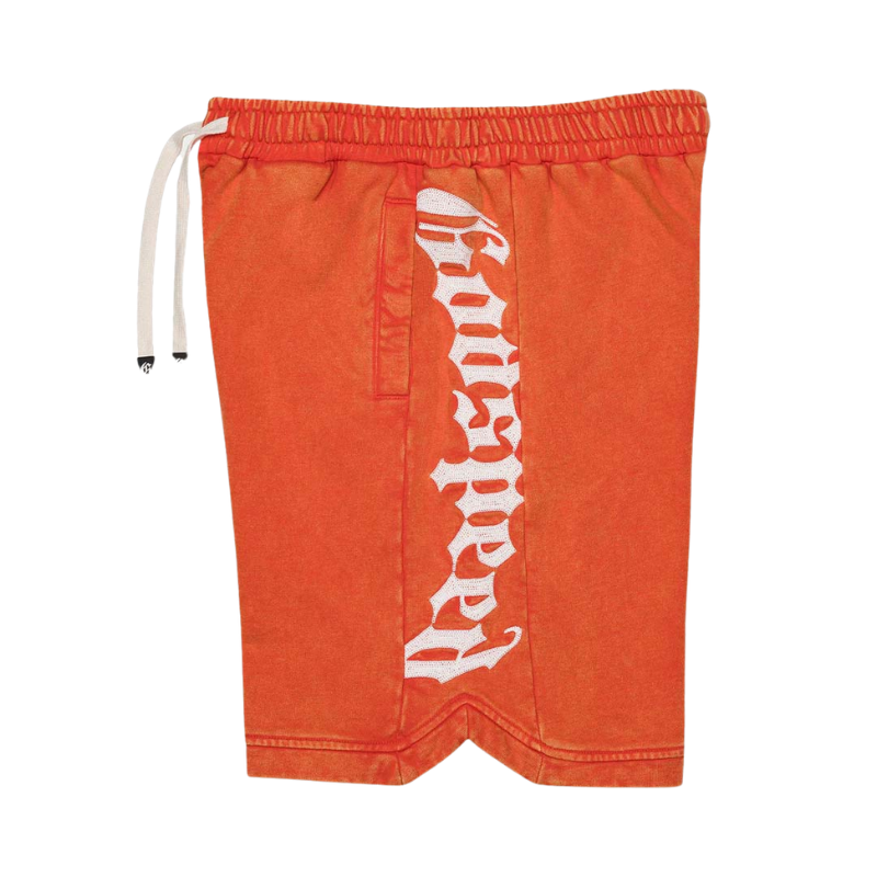 Godspeed 'Courtside' Orange Wash Shorts