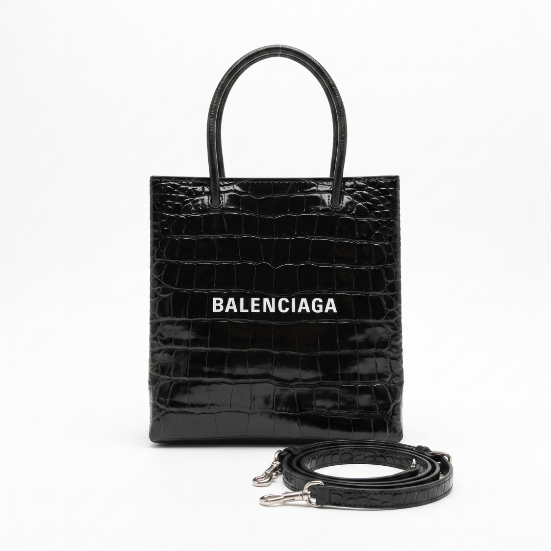 Balenciaga Black Tote Bag