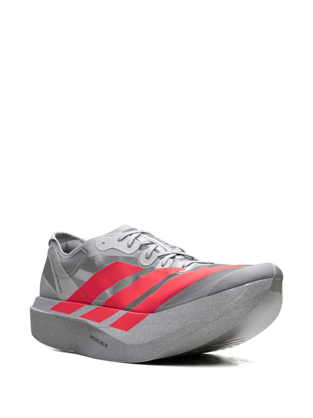 Adizero Adios Pro Evo 2 Silver Metallic/Lucid Red/Grey Two Sneakers
