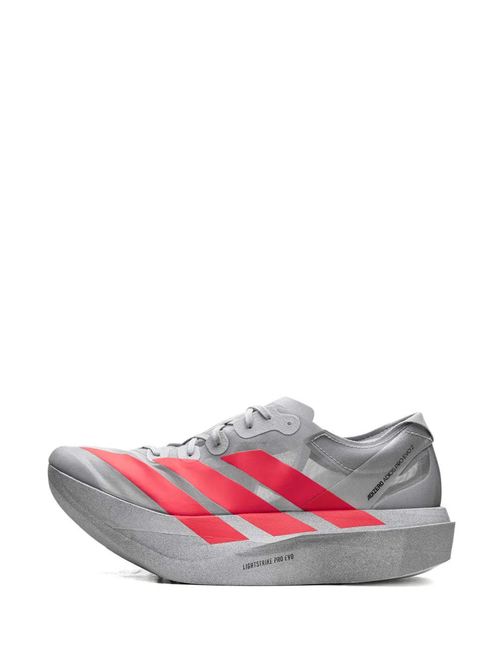 Adizero Adios Pro Evo 2 Silver Metallic/Lucid Red/Grey Two Sneakers
