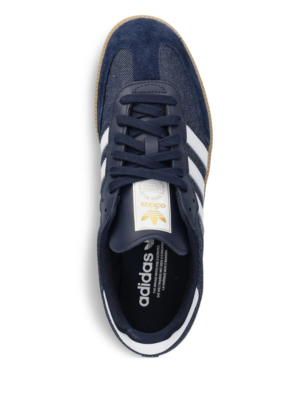 Samba Three-Stripe Sneakers
