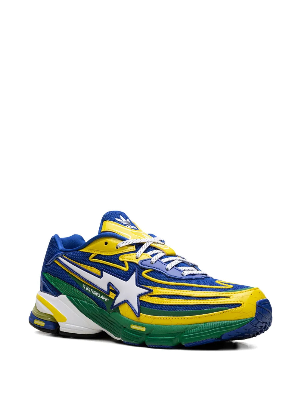 Orketro Bape Yellow Blue Green Sneakers