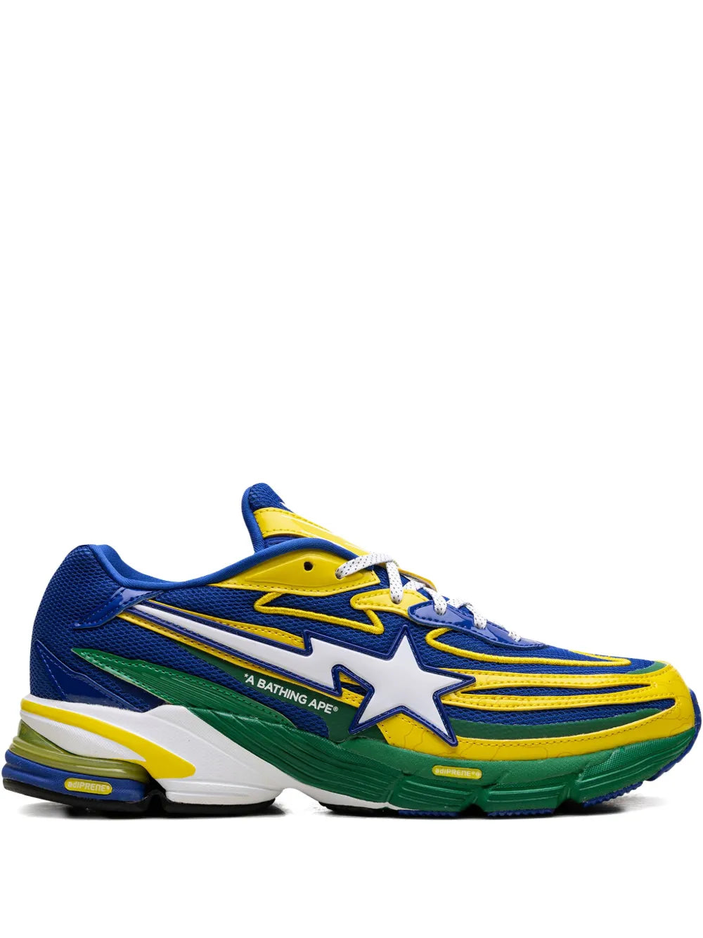 Orketro Bape Yellow Blue Green Sneakers