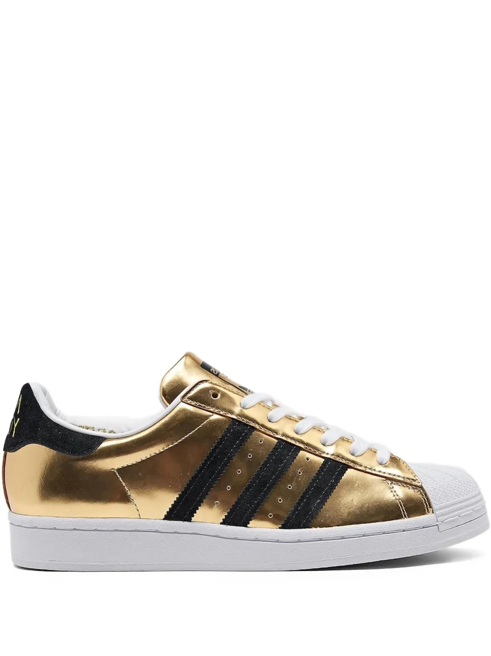 Superstar 50Th Anniversary Liquid Gold Sneakers