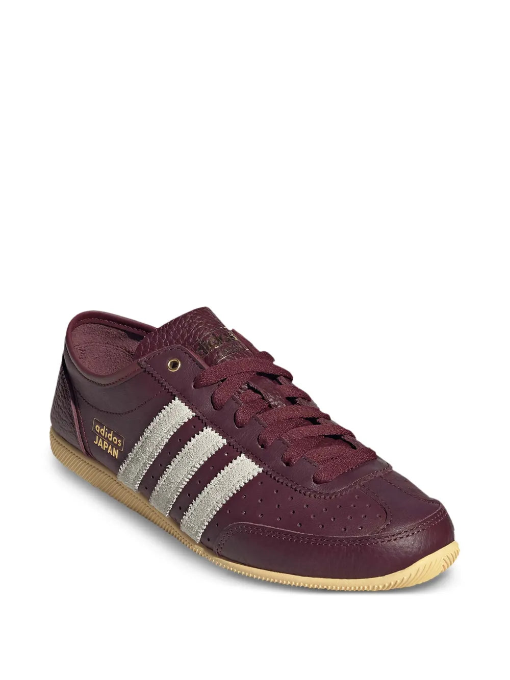 Japan Decon Three-Stripe Leather Sneakers