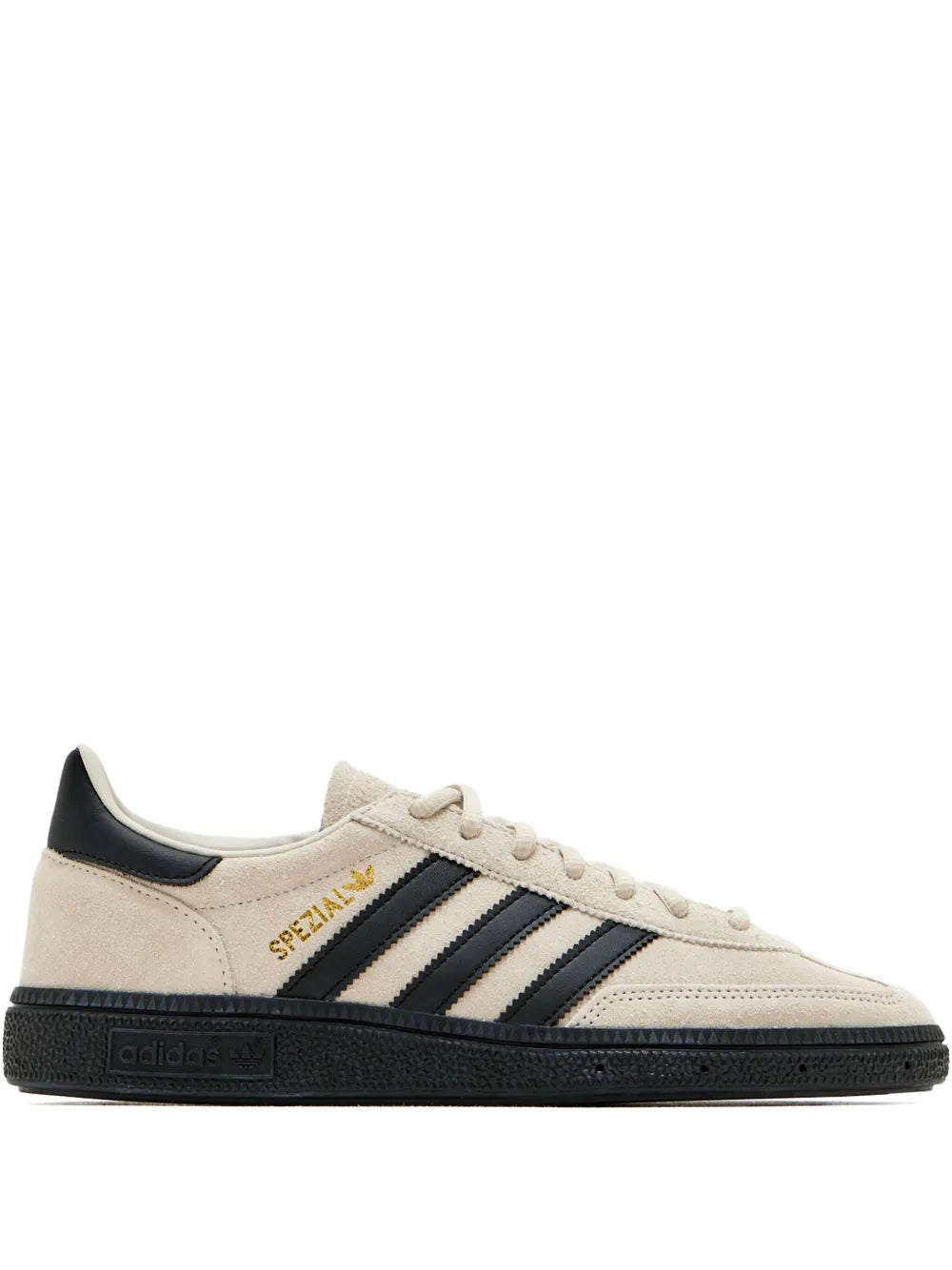Leather Three-Stripes Low-Top Sneakers